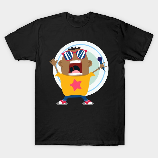 Singer Superstar T-Shirt by Dojaja